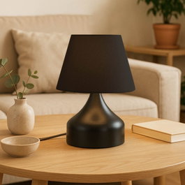 Opviq Lámpara de mesa AYD-3125 Negro